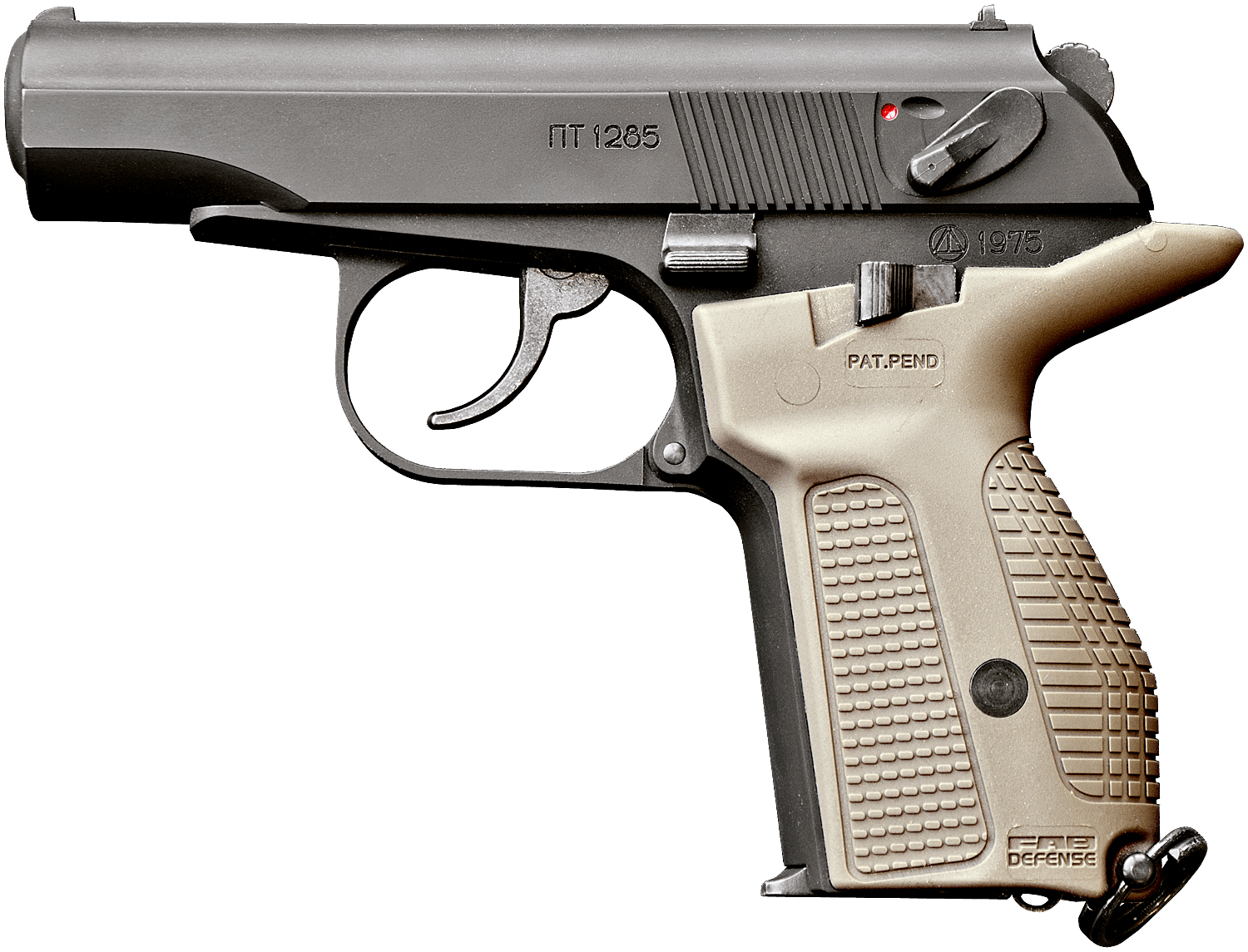 エアハンドガン マカロフPMG タンカラー